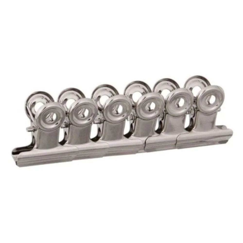 Kit 6 Presilhas Grampo Para Unhas De Curvatura C 31mm