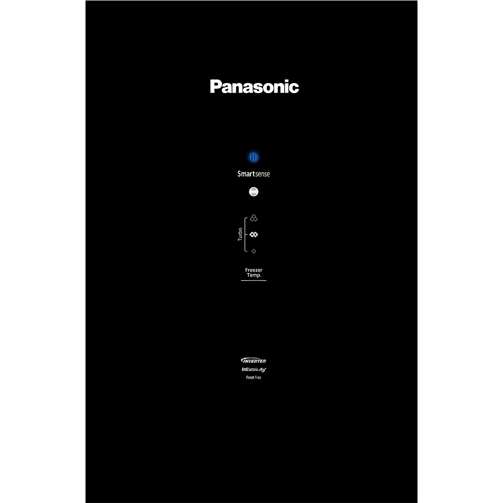 Miniatura Geladeira Panasonic Frost Free 397L A+++ Titânio - NR-BB41GV1B 110v