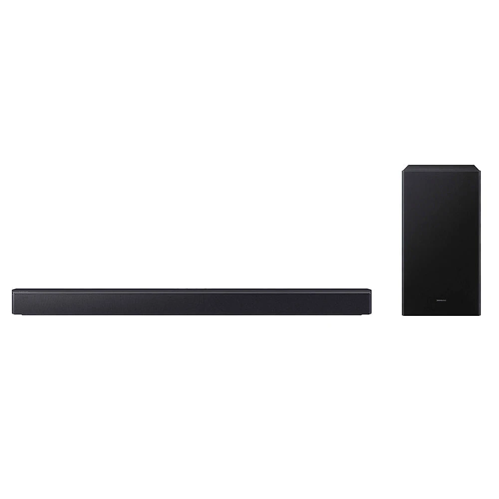 Soundbar Samsung Série B com 2.1 Canais, Subwoofer sem Fio e Conexão Bluetooth - HW-B450F
