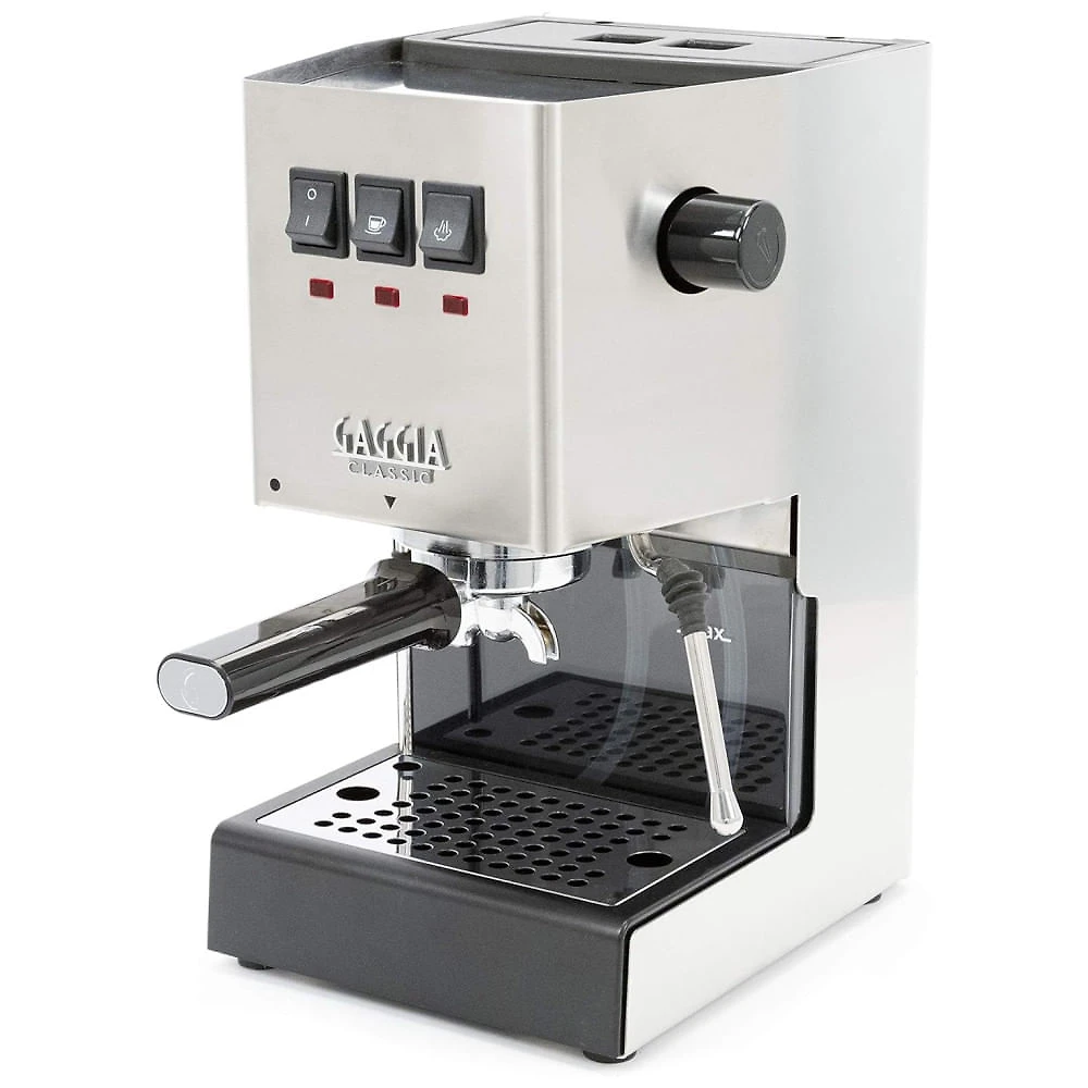Máquina de Café Expresso com Bocal de Leite e Porta-Filtro em Aço Inoxidável de 58mm, 110V 1200W, Gaggia RI9380/46 Cla...