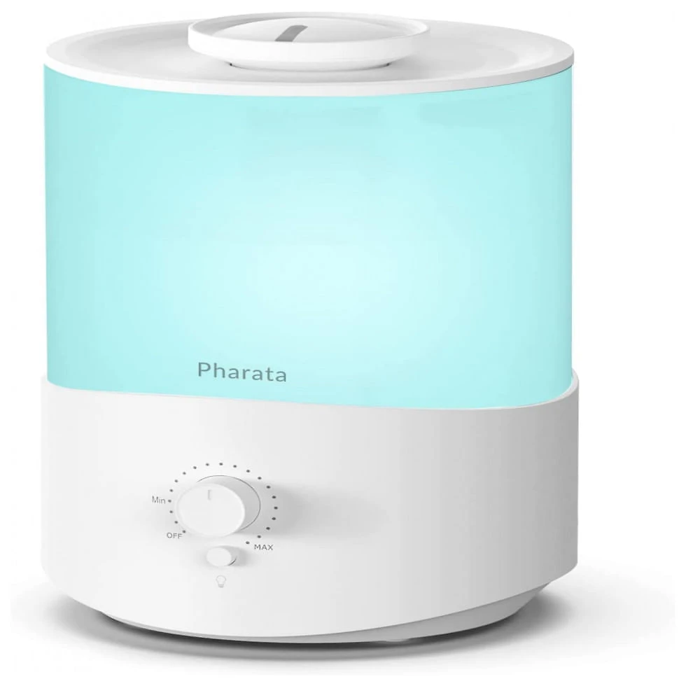 Umidificador Portátil Pharata 2.5L até 28H com Desligamento Automático 110V, Branco