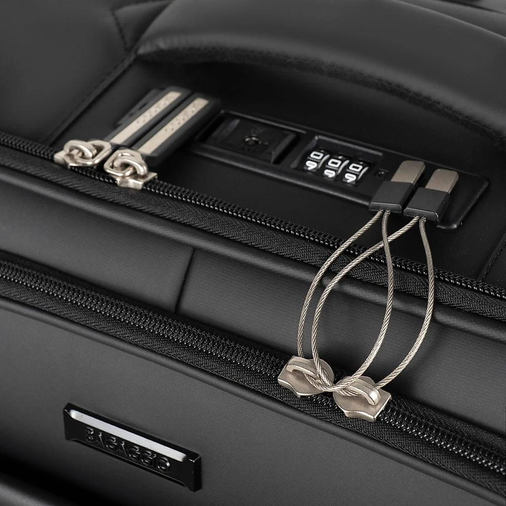 Mala briefcase advanced preta preto - p