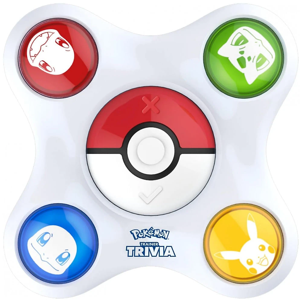 Jogo eletrônico de perguntas e respostas Pokémon Trainer Trivia com 1000 questões e 3 níveis de dificuldade