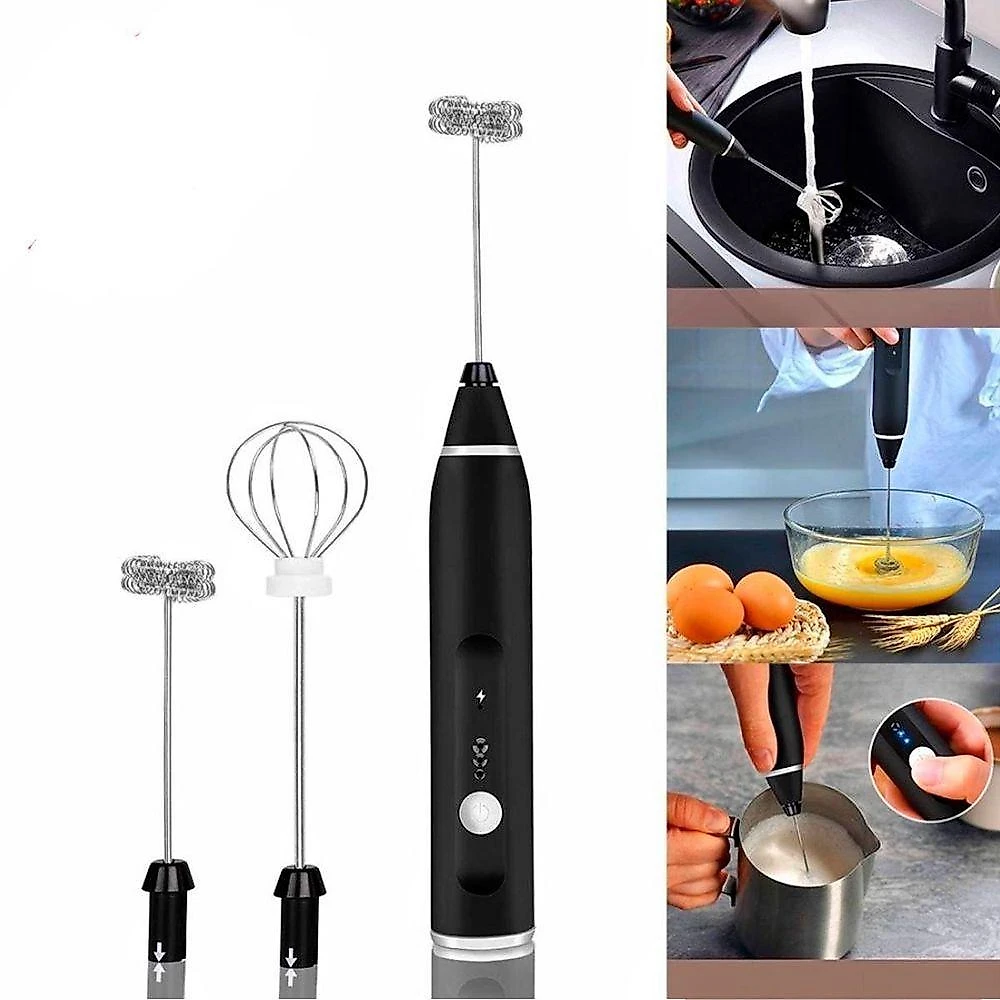 Mixer Portátil 3 em 1 Aquilae Preto 3 Velocidades Bivolt