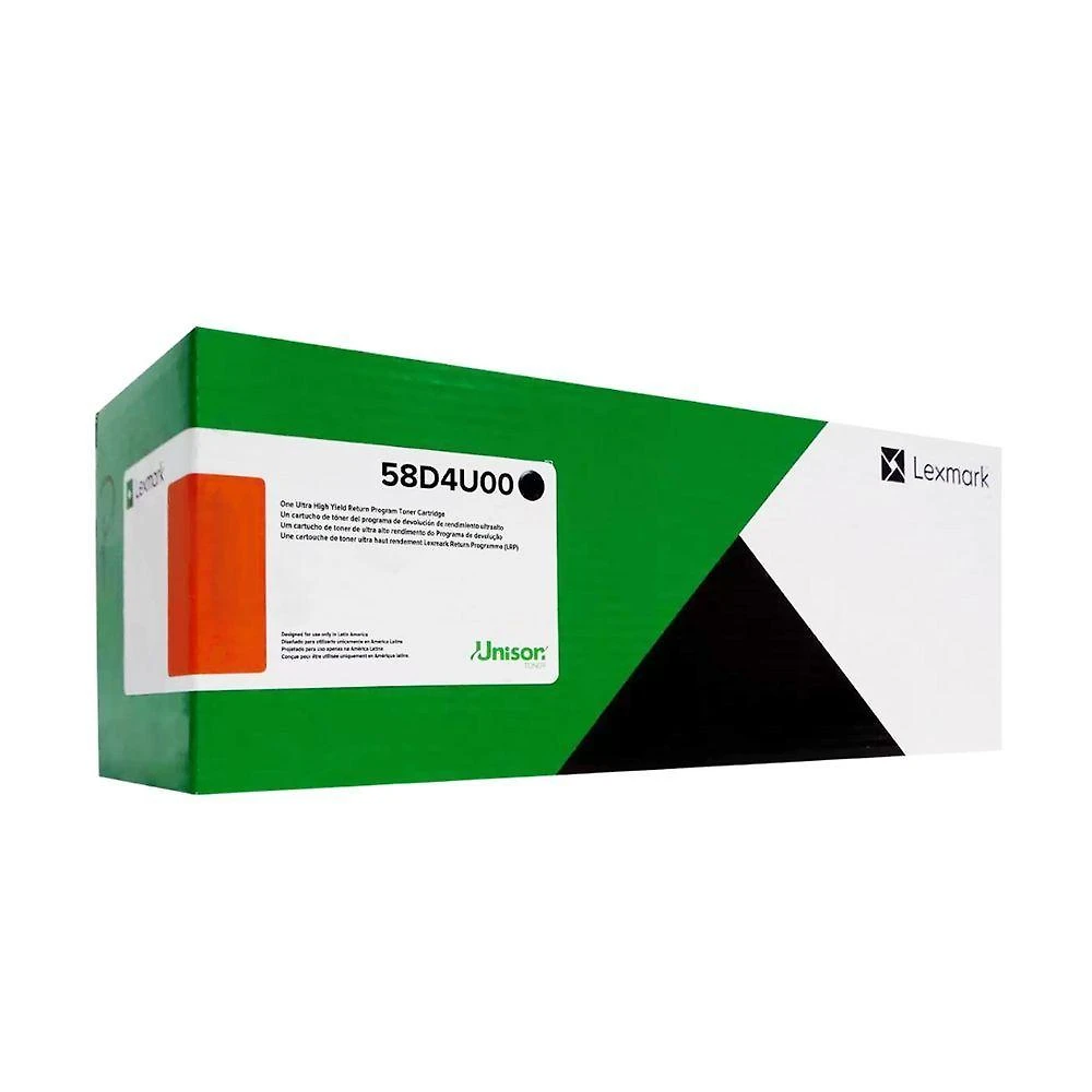 Toner Lexmark 58D4U00 58DBU00 Original 55.000 Páginas MX826 MS826