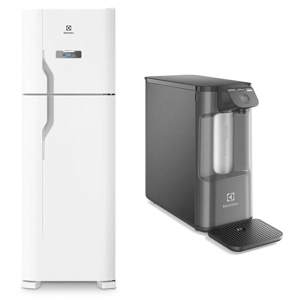 Geladeira Electrolux Frost Free DFN41, 371 Litros, 220 Volts e Purificador de Água PE12G