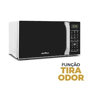 Micro-ondas Britânia BMO23 20L Limpa Fácil 1100W Preto/Branco 110V