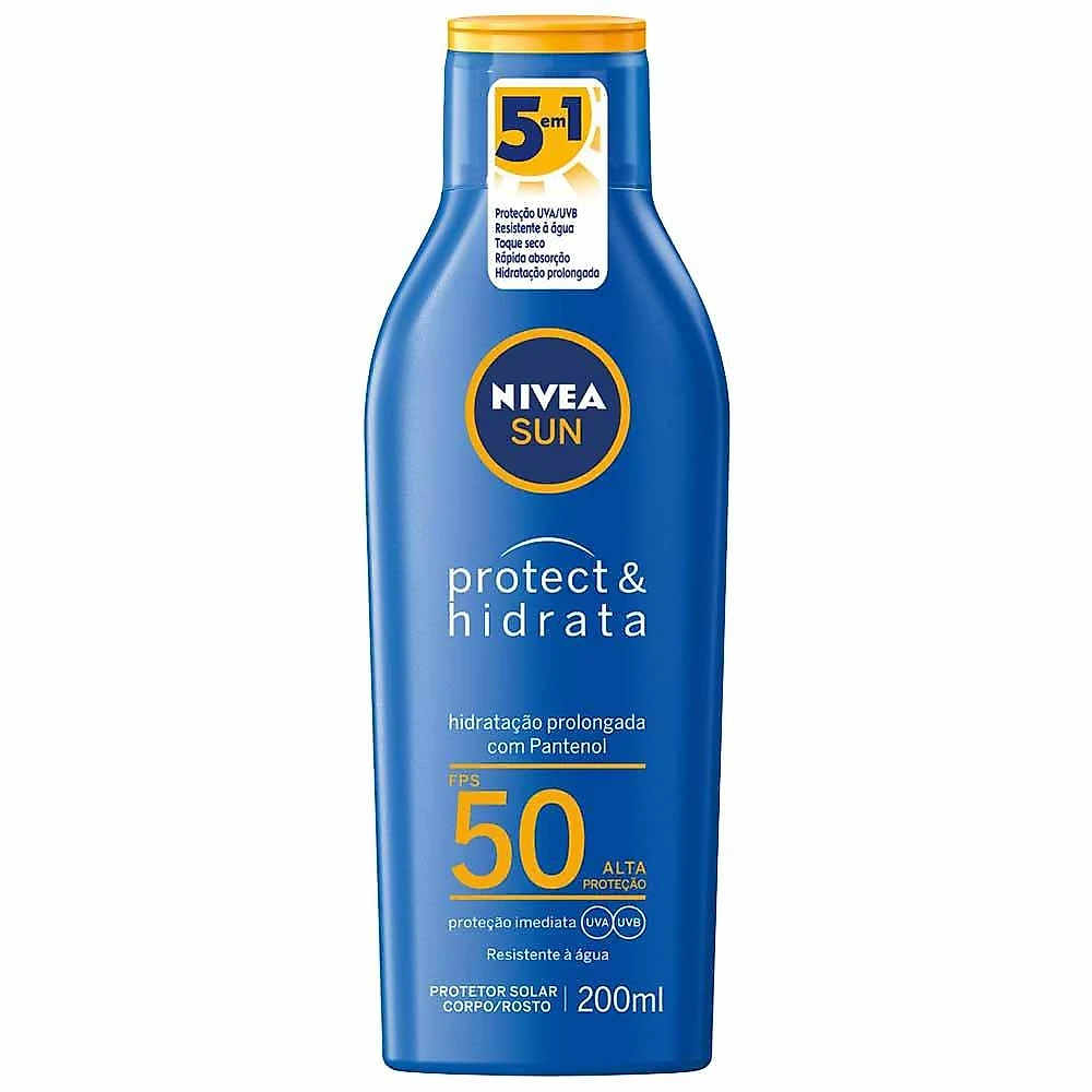 Protetor solar nivea sun protect & hidrata fps50 200ml