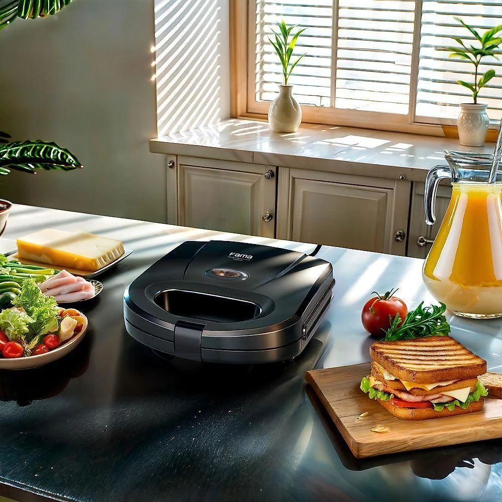 Sanduicheira E Grill Fama Dupla Resistência 750W FGR03A 220V