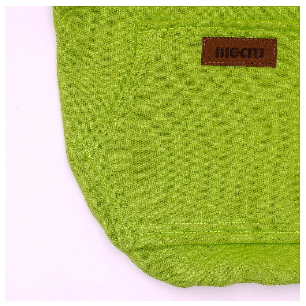 Moletom com Capuz Meau Verde Citrus - Tam. 03