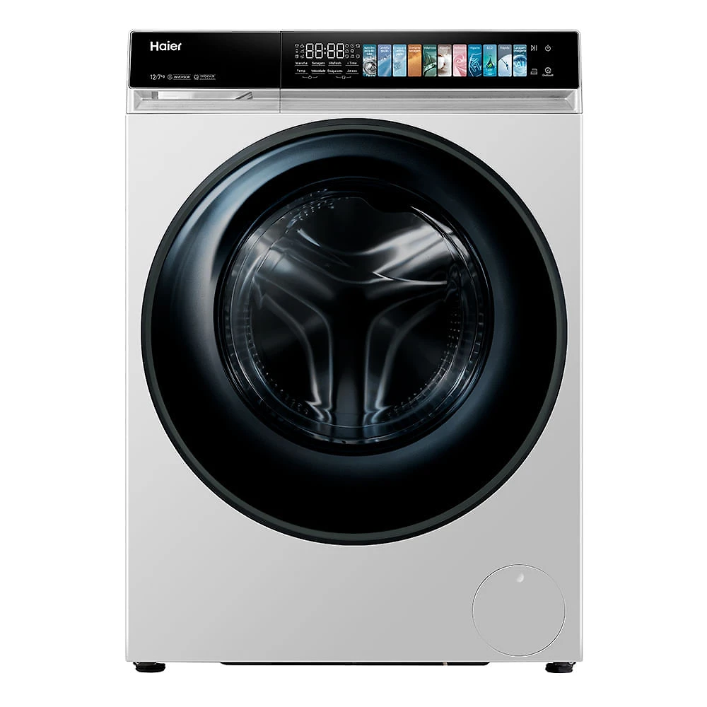 Lava & Seca 11 Kg Haier X-Series X5 Branca com Capacidade de Secagem 7 Kg e Essence Wash - HWD110-BP12357W