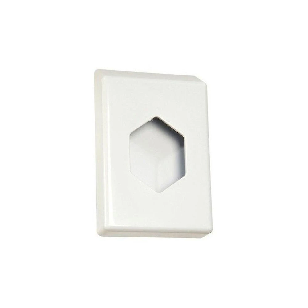 Kit Suporte para Saquinho de Descarte de Absorvente com Refil Plástico para Banheiro Branco Higipack