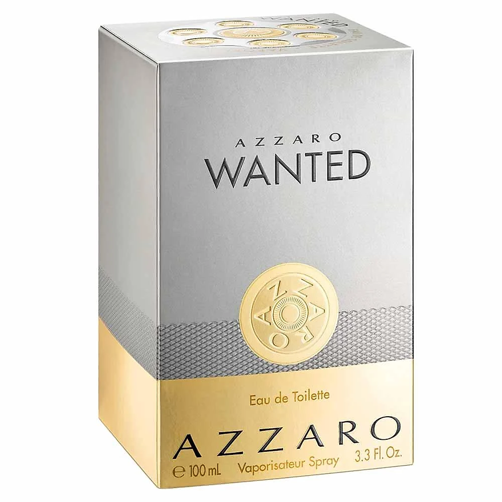 Wanted azzaro - perfume masculino - eau de toilette 50ml