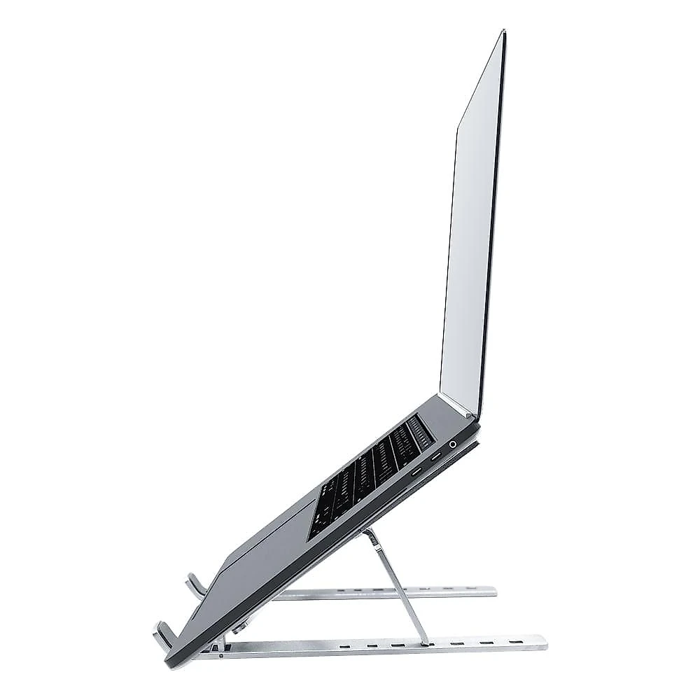 Suporte portátil de alumínio para notebook - multilaser - ac378 prata