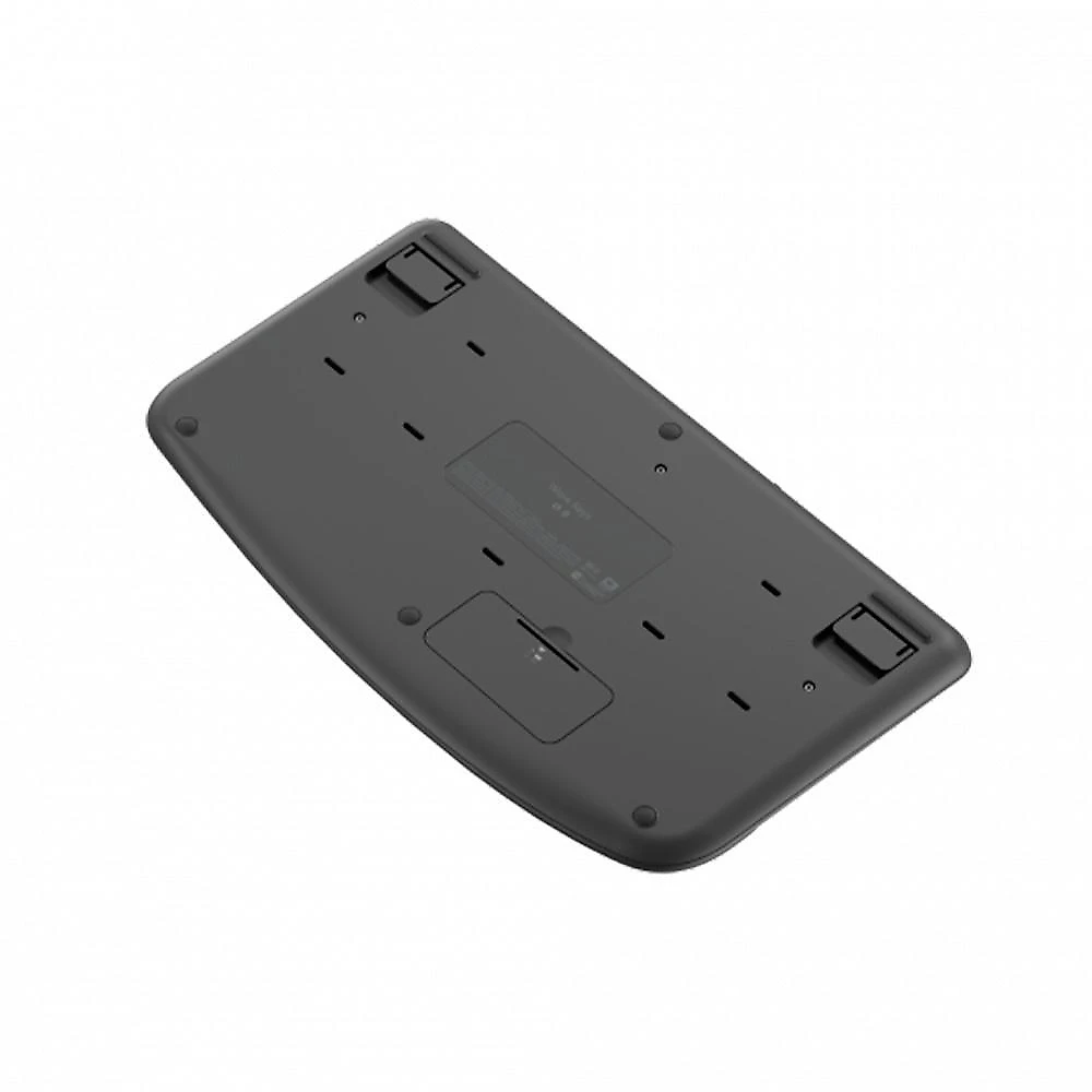 Teclado Sem Fio Logitech Wave Keys, Bluetooth, Layout US, Com Design Ondulado, Ergonômico, Grafite - 920-012281