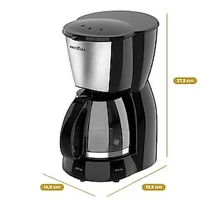 Cafeteira Elétrica Britânia BCF19 18 xícaras - Preto e Inox 110V