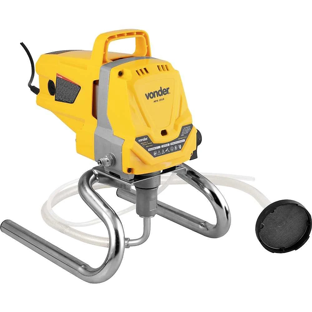 Máquina de pintura airless 127v 1010w 3000 lbf/pol² 1.5 l/min vonder mpa1010