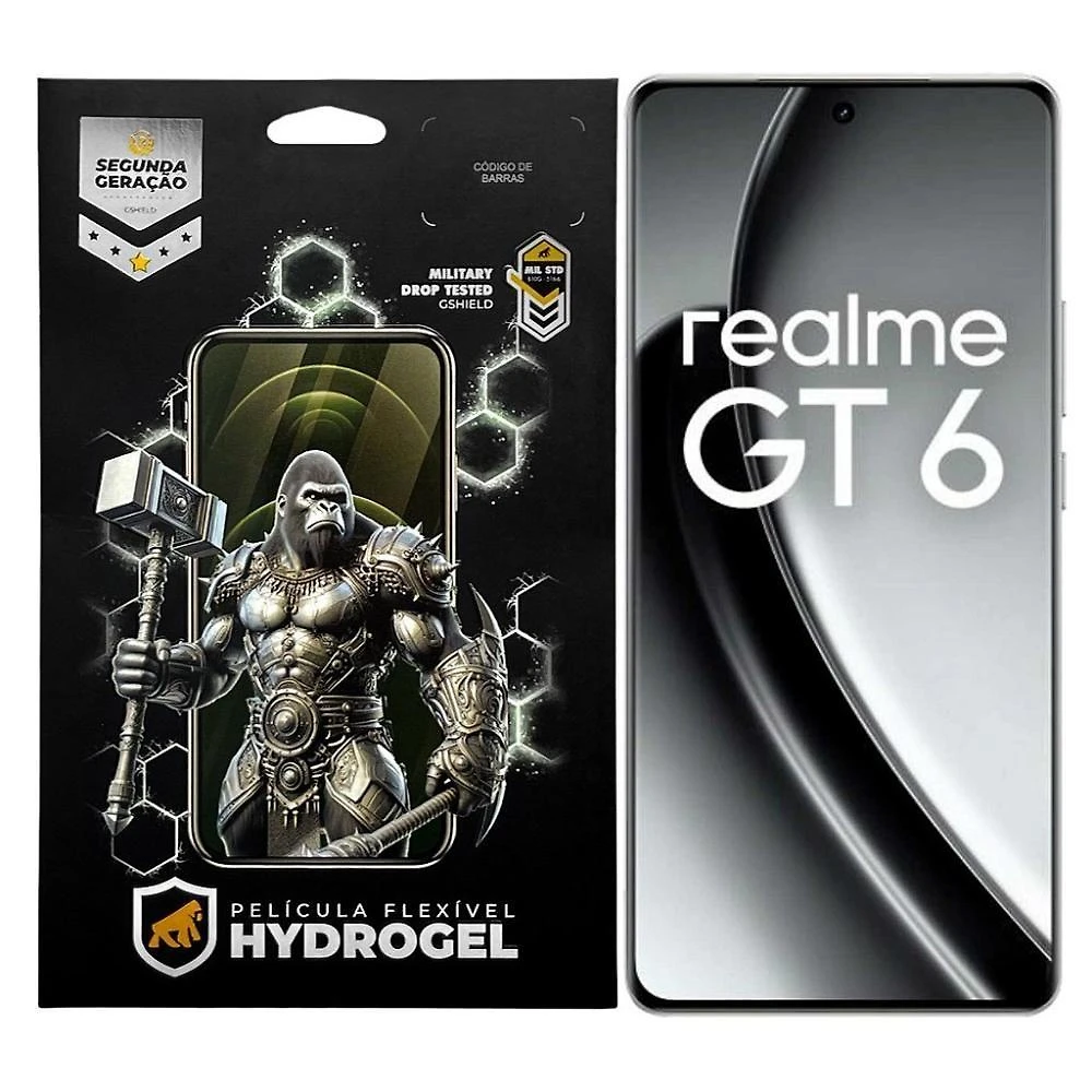 Película Para Realme Gt 6 5g Hydrogel Gamer Fosca - Gshield