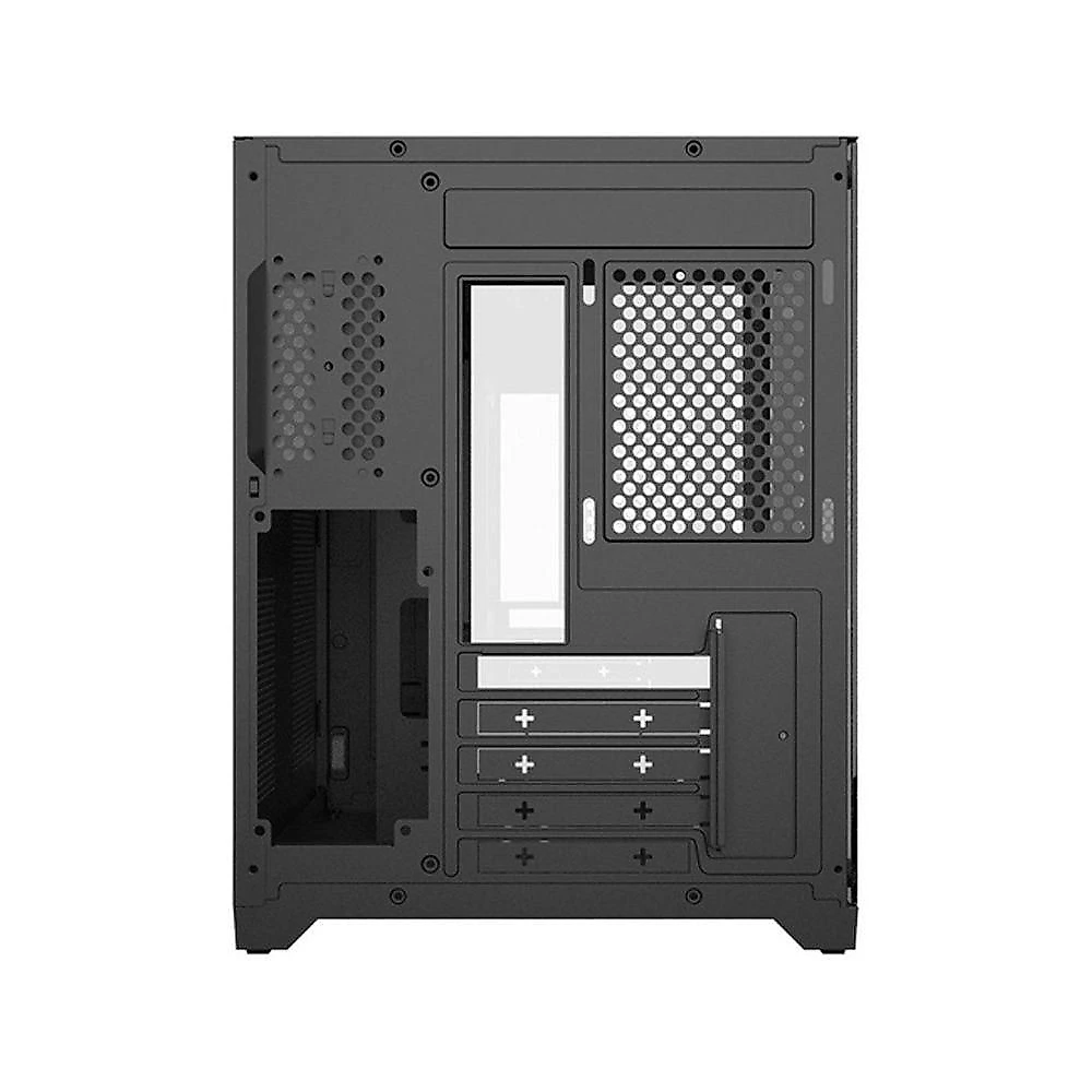 Gabinete Gamer Forcefield Black Vulcan Mini ITX Micro ATX Vidro Temperado Pcyes