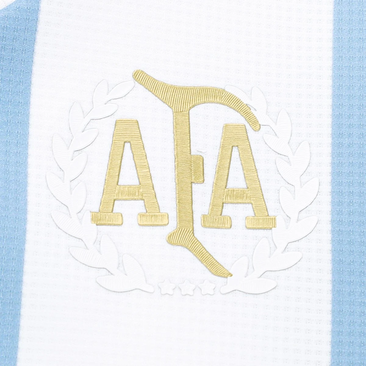 Miniatura Camisa Argentina 25/26 Comemorativa 1974 Adidas Feminina Azul+Branco - G