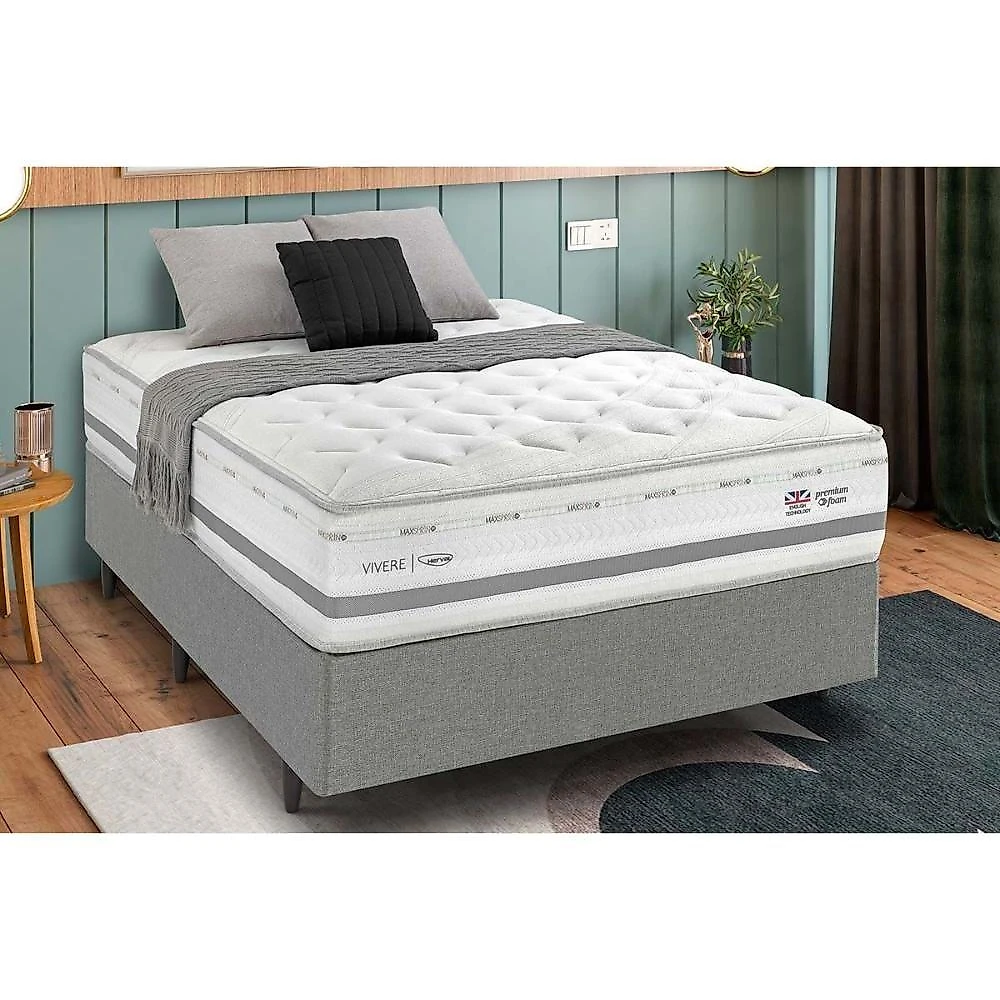 Colchão Queen Molas Maxspring C1756 C- Massagem One Side (158x198x34) - Herval