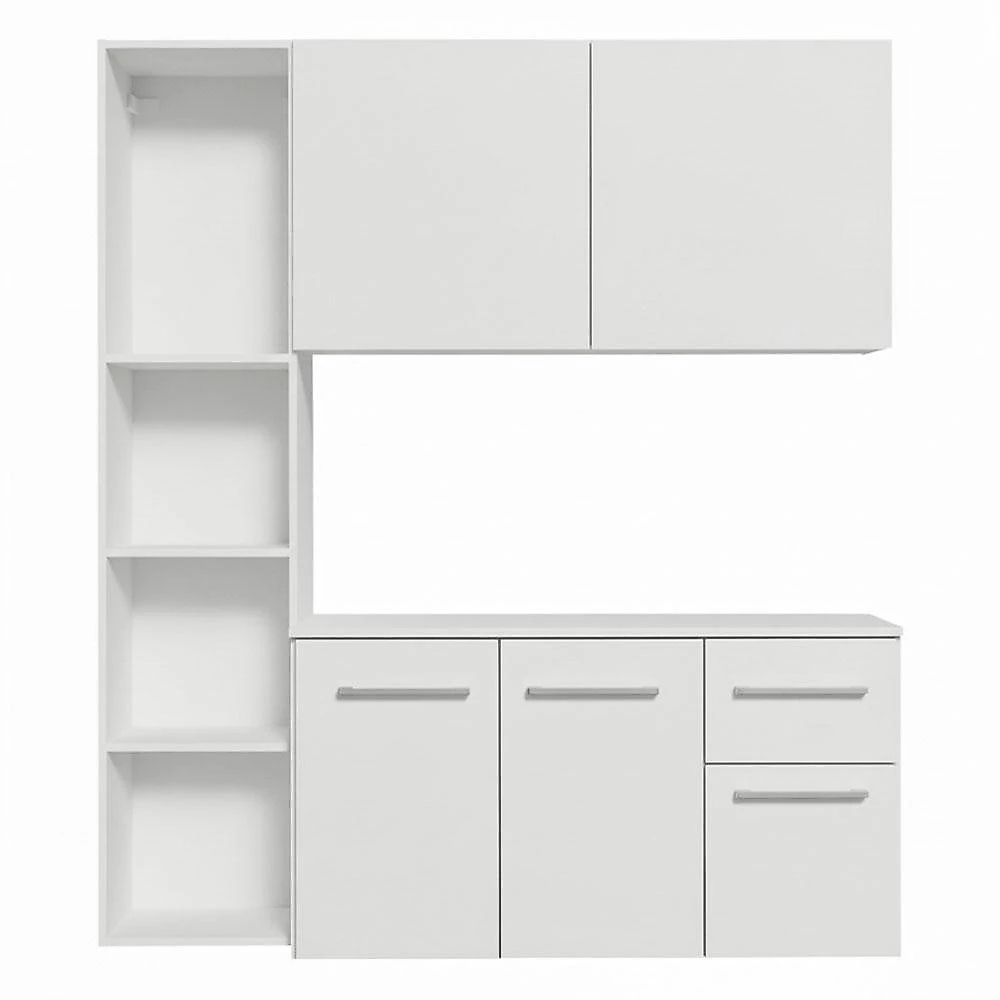 Armário de Cozinha Compacta 120cm Easy Madesa Branco