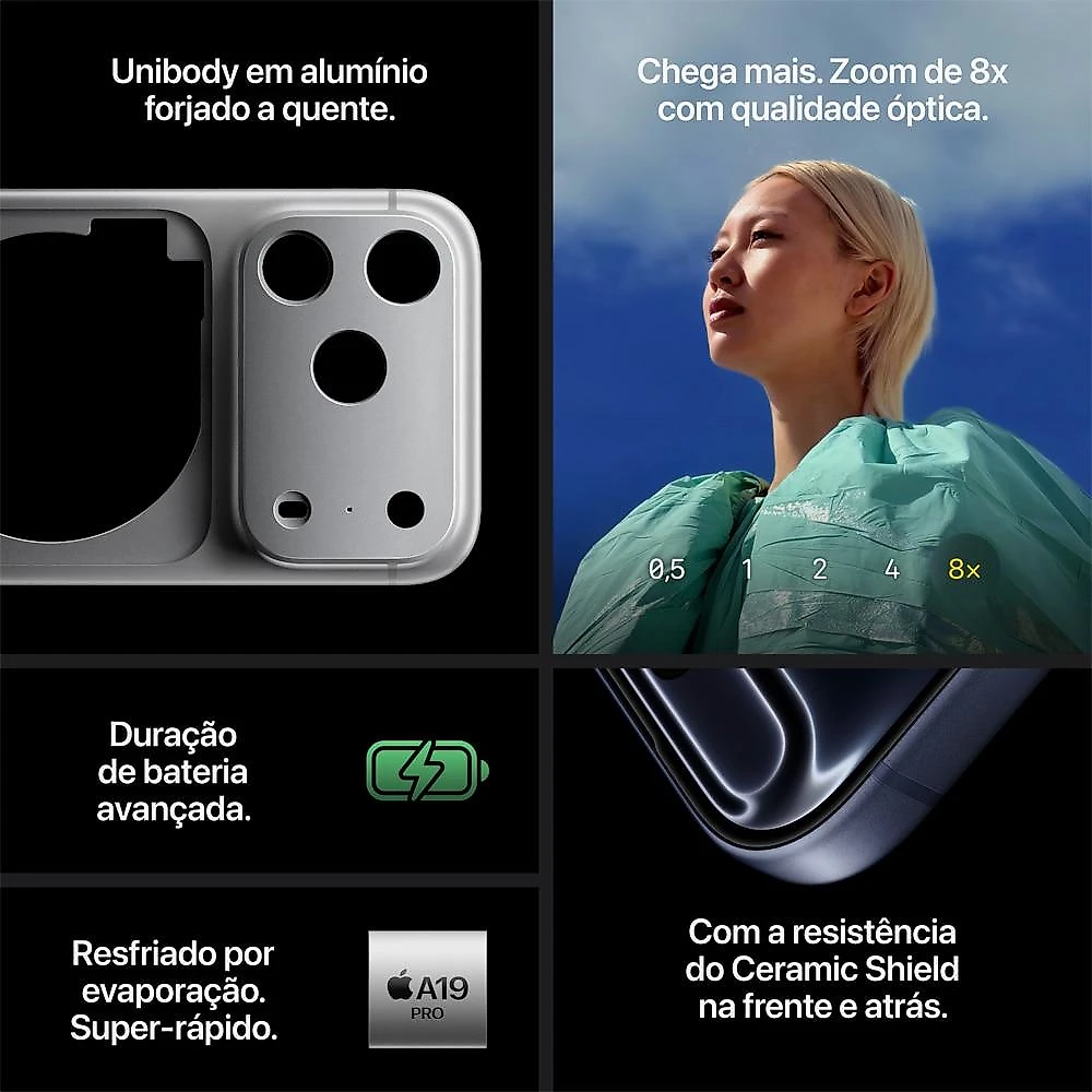 Apple iPhone 17 Pro Max 256GB Azul-intenso