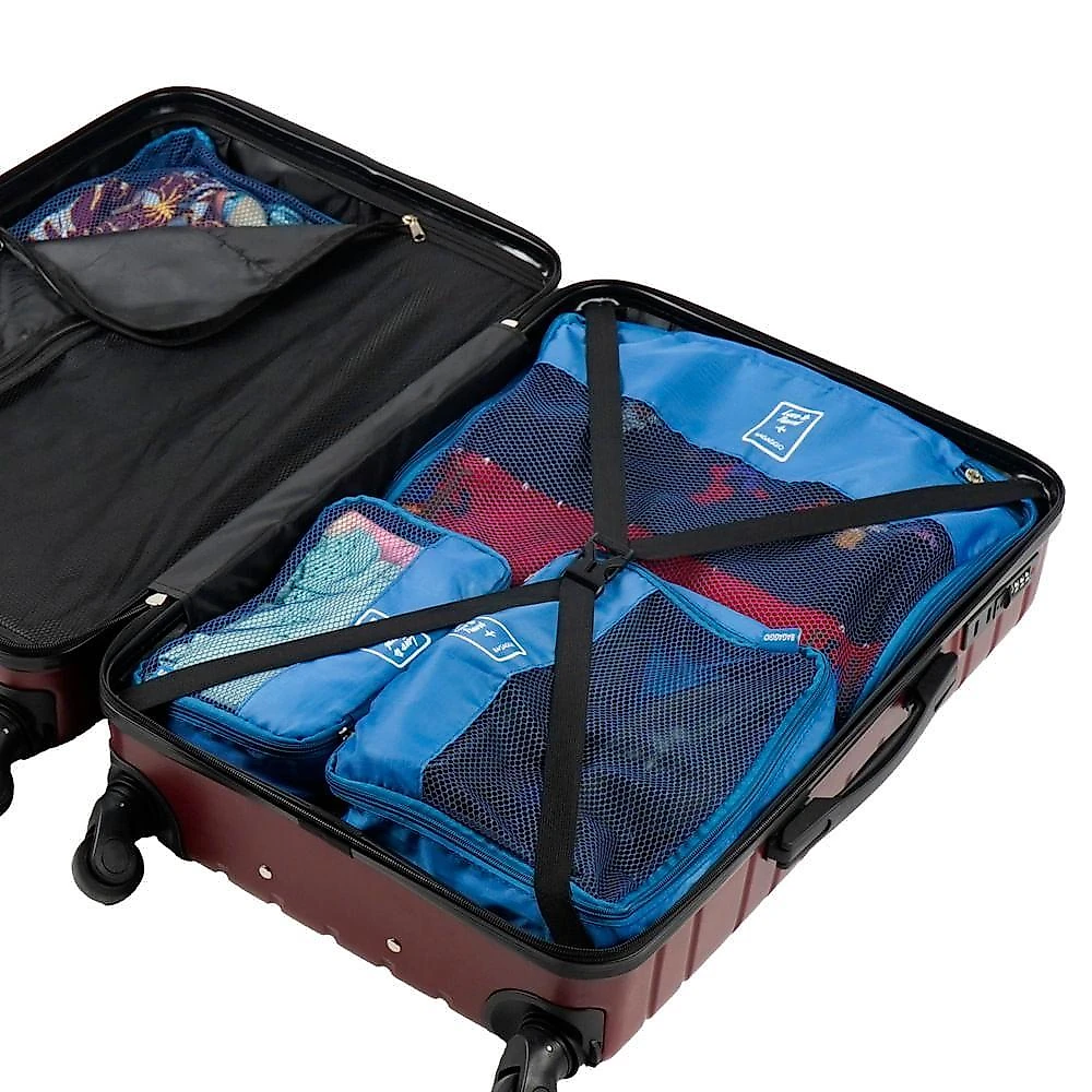 Mala média 23 kg abs 4 rodas 26" detroit vermelha vermelho - m