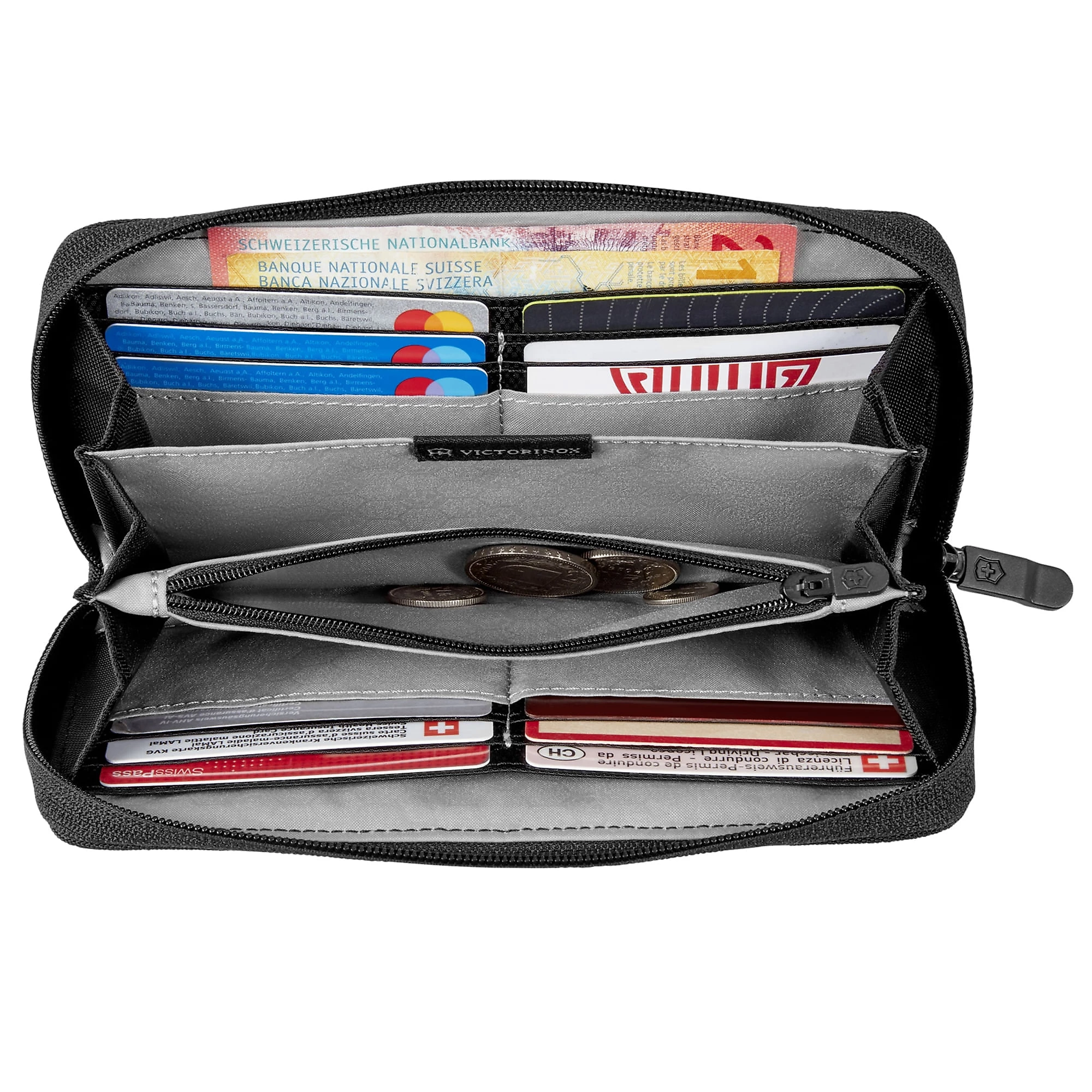 Carteira Victorinox Continental Wallet Preta preto