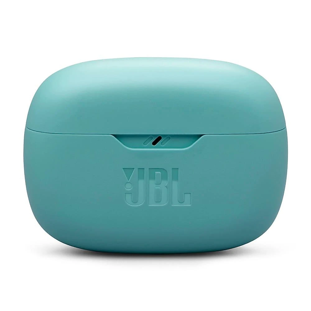 Fone de ouvido jbl wave beam buds 2 pure bass bluetooth com cancelamento de ruído e smart ambient - azul
