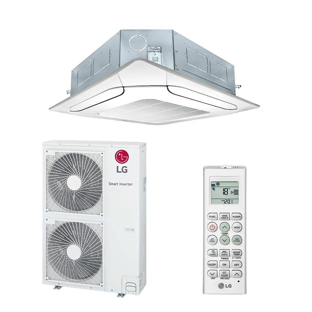 Ar Condicionado Split Cassete 4 Vias Inverter LG 48.000 BTUs Frio 220V R-32
