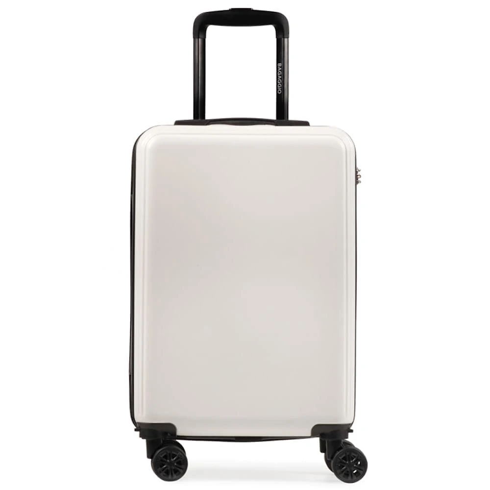 Mala de Viagem Pequena 10kg ABS 4 Rodas My Way Off White