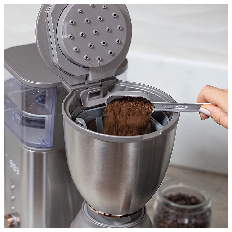 Cafeteira Elétrica Programável Café C7CDABS2RS3 2.4L em Aço Inoxidável, 110V, Prata