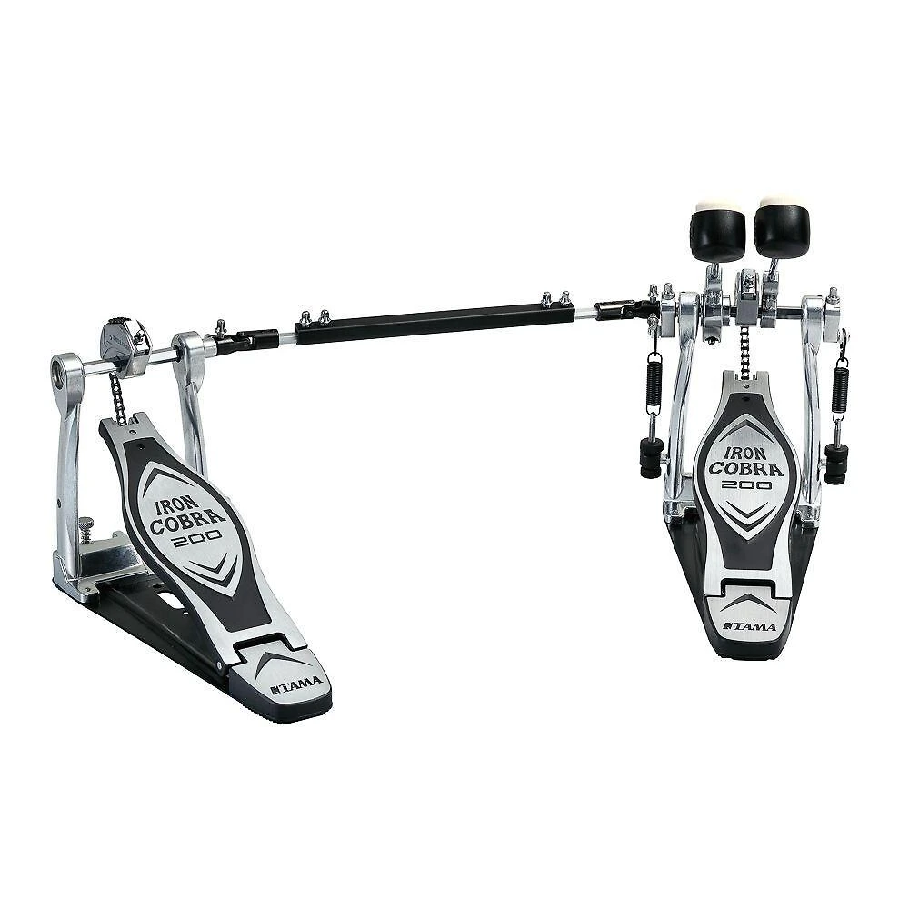 Pedal Duplo para Bumbo Iron Cobra 200 Power Glide HP200PTW Tama Drums