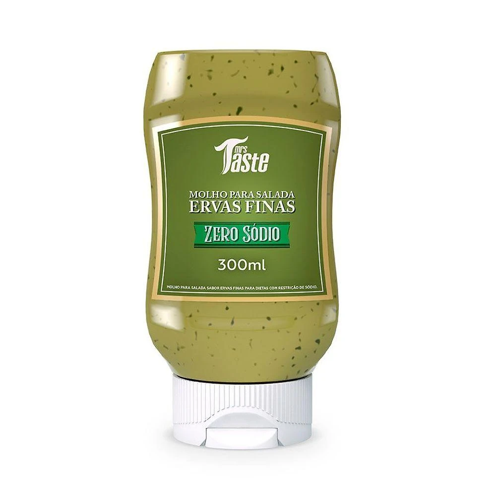 Molho Baixo Sódio E Baixa Caloria - Sabores Sabor Ervas Finas