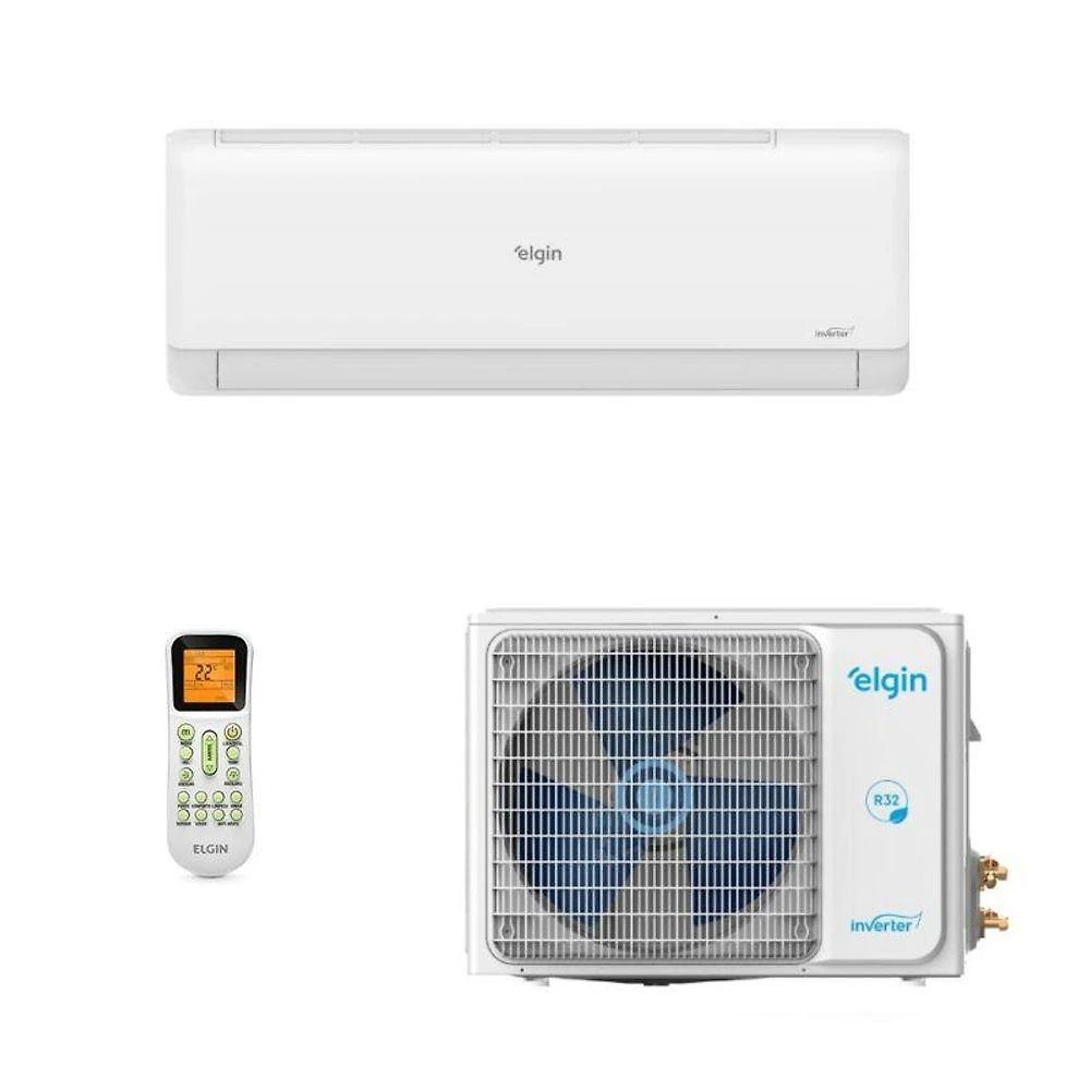 Ar Condicionado Elgin Split Hw Eco Inverter Ii Wi-fi 9.000 BTUs R-32 45HJQI09C2WC Quente/Frio 220V