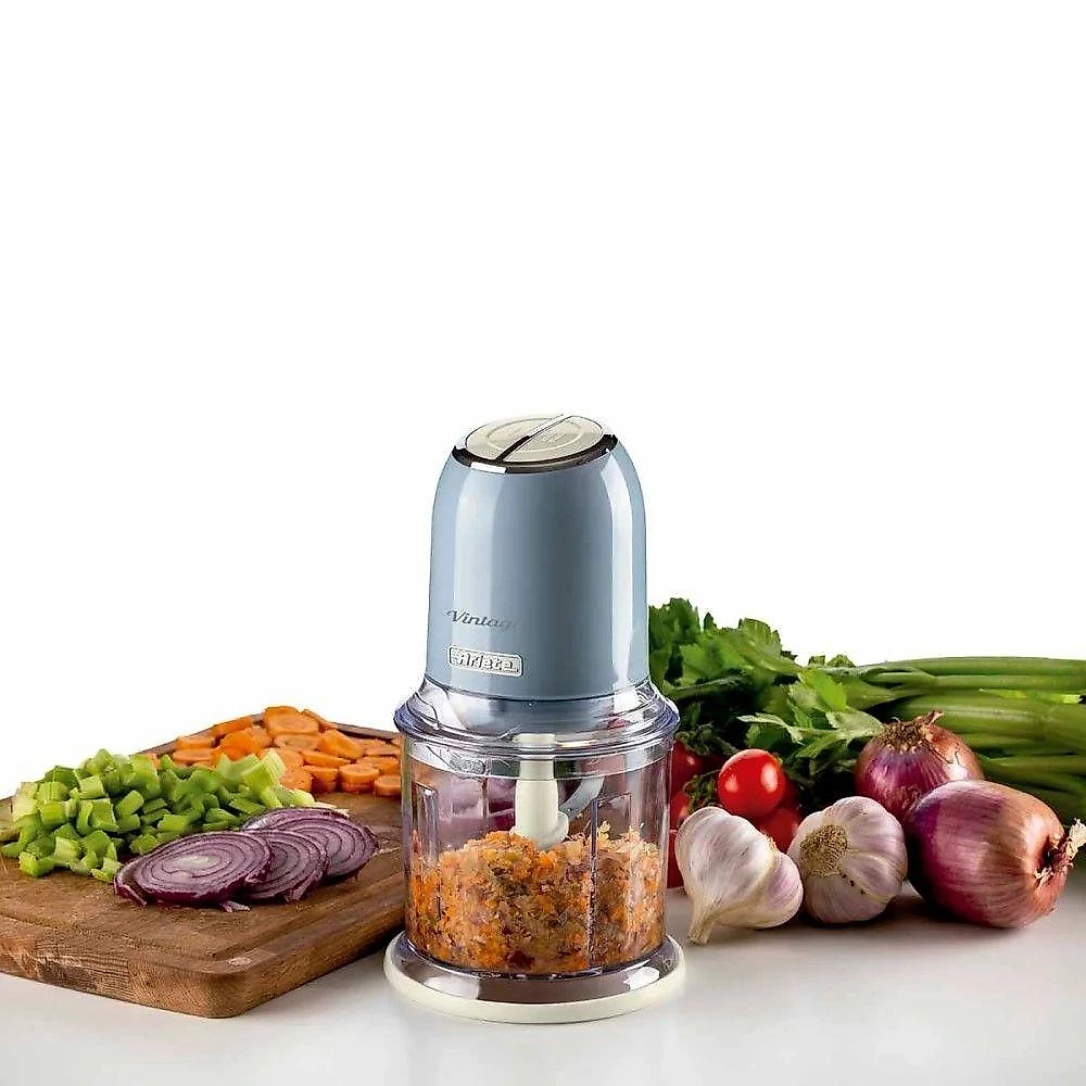 Triturador de Alimentos Ariete 438 2 Velocidades 250W Azul 110V