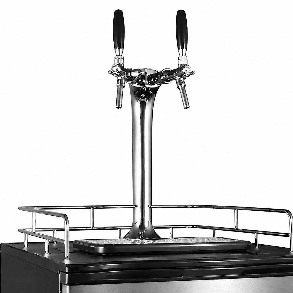 Chopeira e Cervejeira EOS Kegerator 172 Litros 2 Torneiras com Compressor Inox ECK220P 110V
