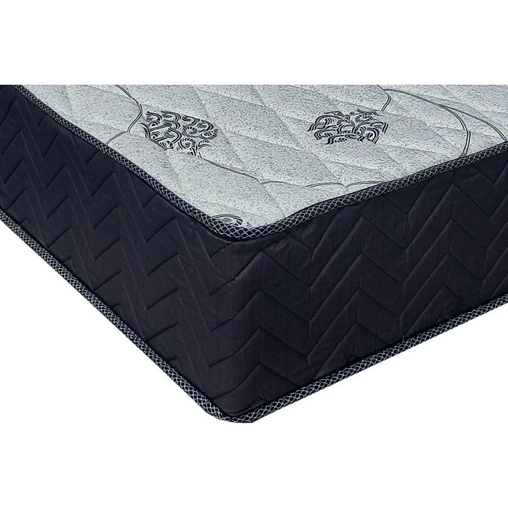 Cama Box Baú Solteiro: Colchão Anatômico Orthoflex Foggia Sogni Unic Face + Base Crc Suede Black (88x188)