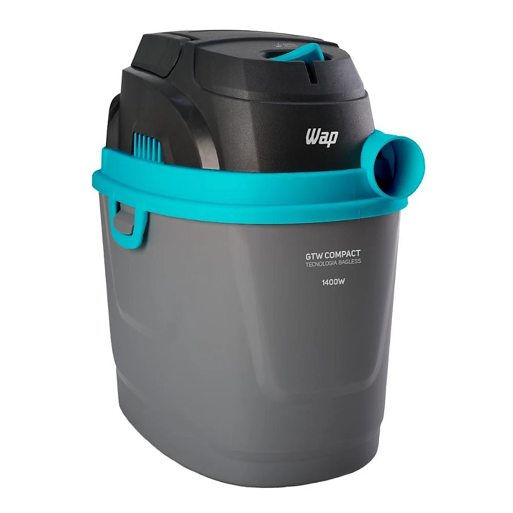 Aspirador de pó e Água portátil 1400w 150 mbar 5,5 litros pequeno e potente com soprador wap gtw compact 127v