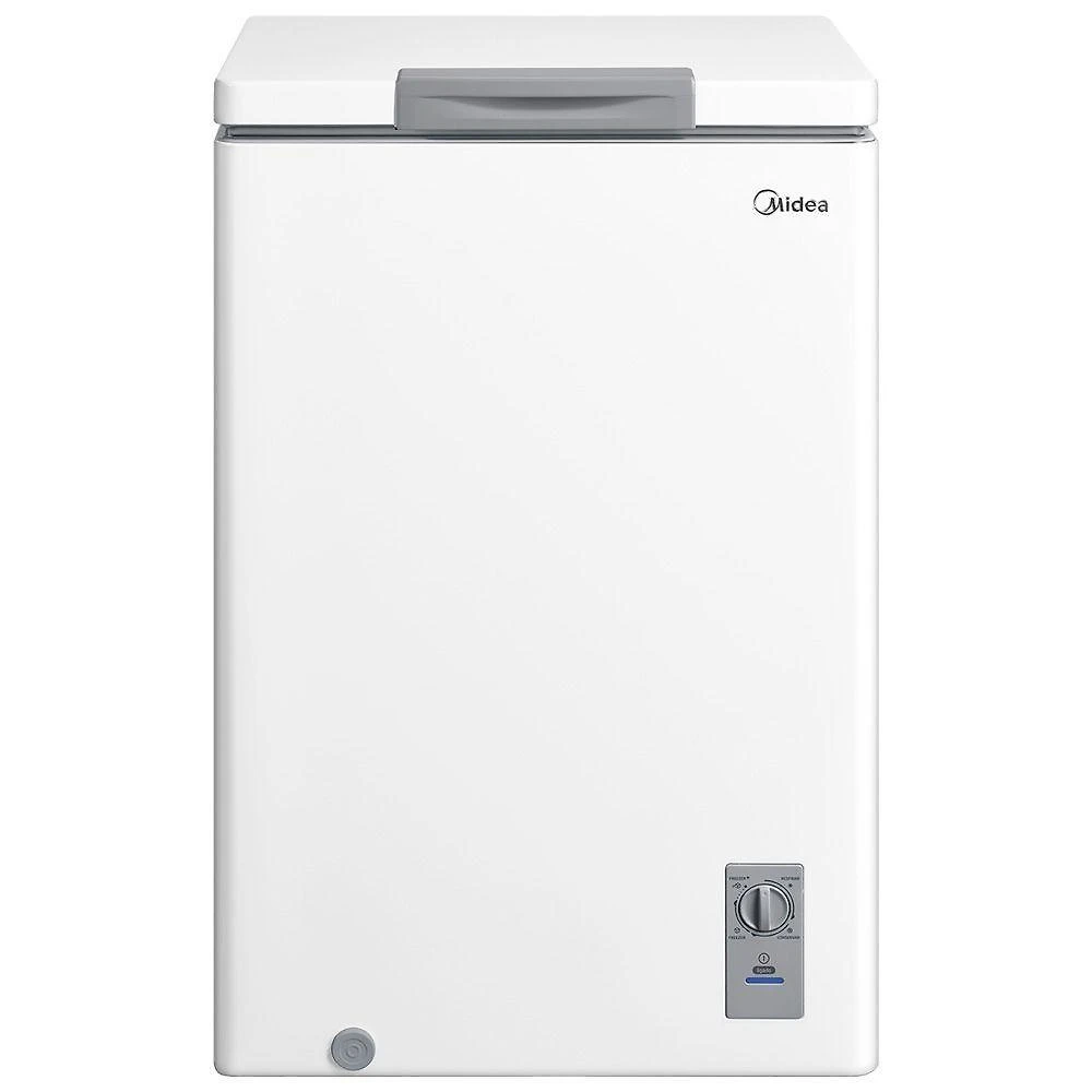 Freezer midea horizontal 100l 1 porta branco bivolt (mdrc151fzd013)