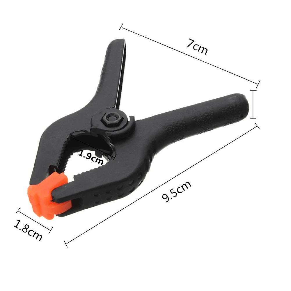 Kit 5x Mini Alicates Garra de Mola 3" Braçadeira e Suporte de Fundos Fotográficos