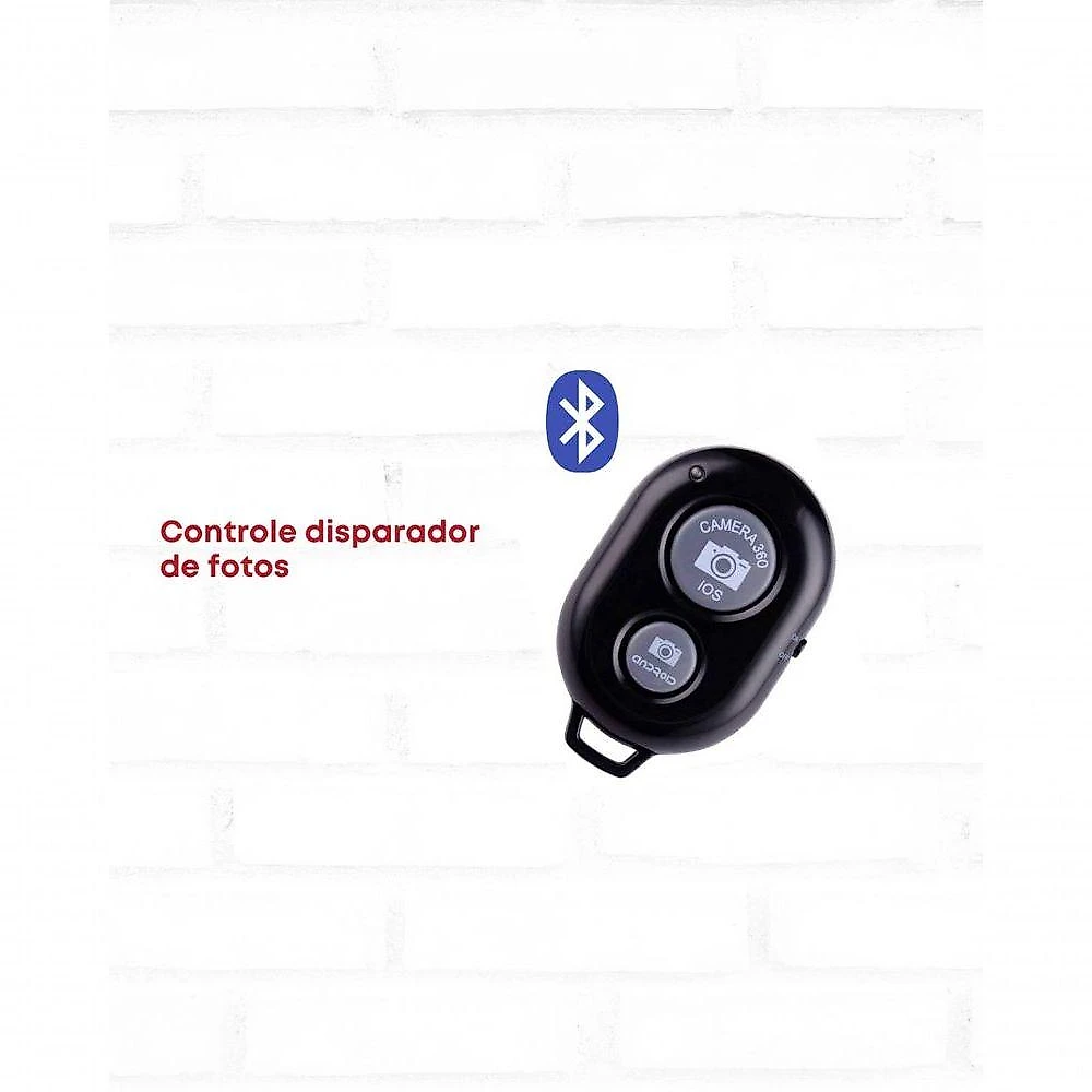 Ring Light 10" + Tripé + Phone Clip + Adaptador Ball Head
