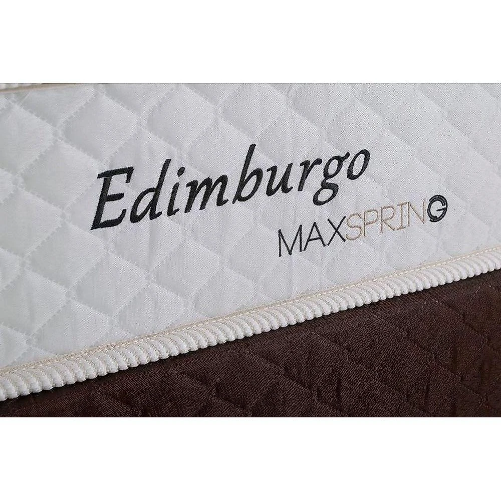 Cama Box com Colchão Queen Edimburgo Molas Bonnel Euro Pillow Herval