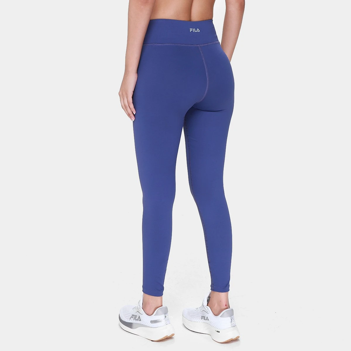 Miniatura Calça Legging Fila Flat Life II Feminina Azul Escuro - G
