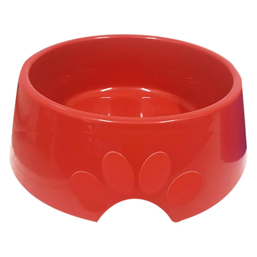Comedouro Furacão Pet Pop Plástico Vermelho - 600 mL