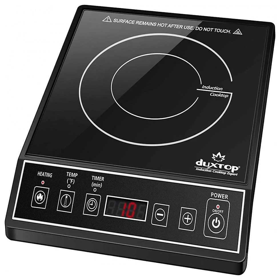 Cooktop de Indução Portátil Duxtop com Controle Digital e Temporizador de 3 Horas 110V 1800W