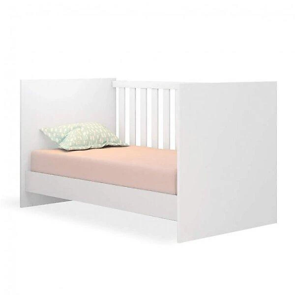 Quarto para Gêmeos com 2 Berços Mini Cama, Guarda-Roupa e Organizador Soninho Espresso Móveis Quarto para Gêmeos com 2 Berços Mini Cama, Guarda Roupa e Organizador Soninho Espresso Móveis Branco