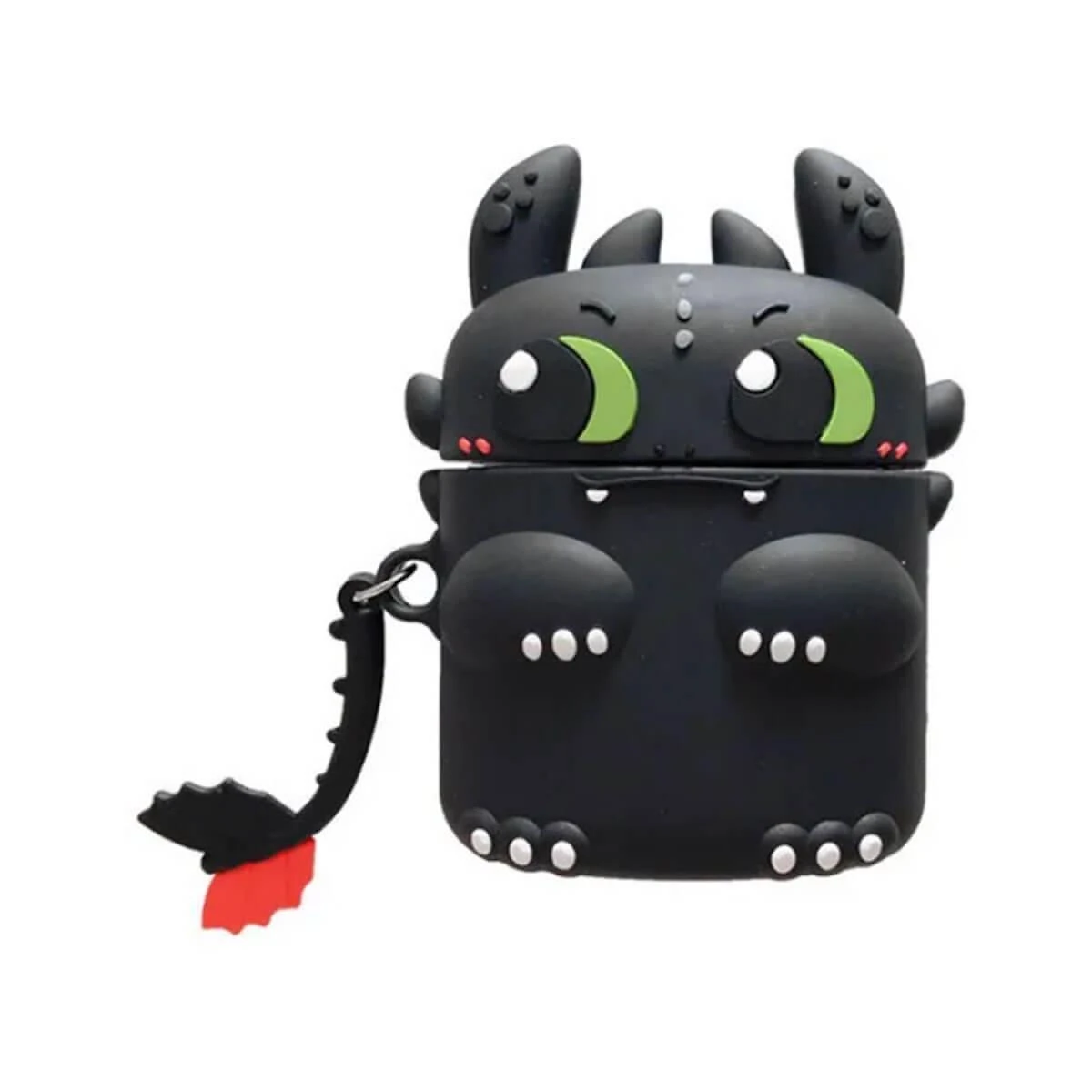 Miniatura Capa Case Fone De Ouvido Sem Fio Night Fury Silicone 3D