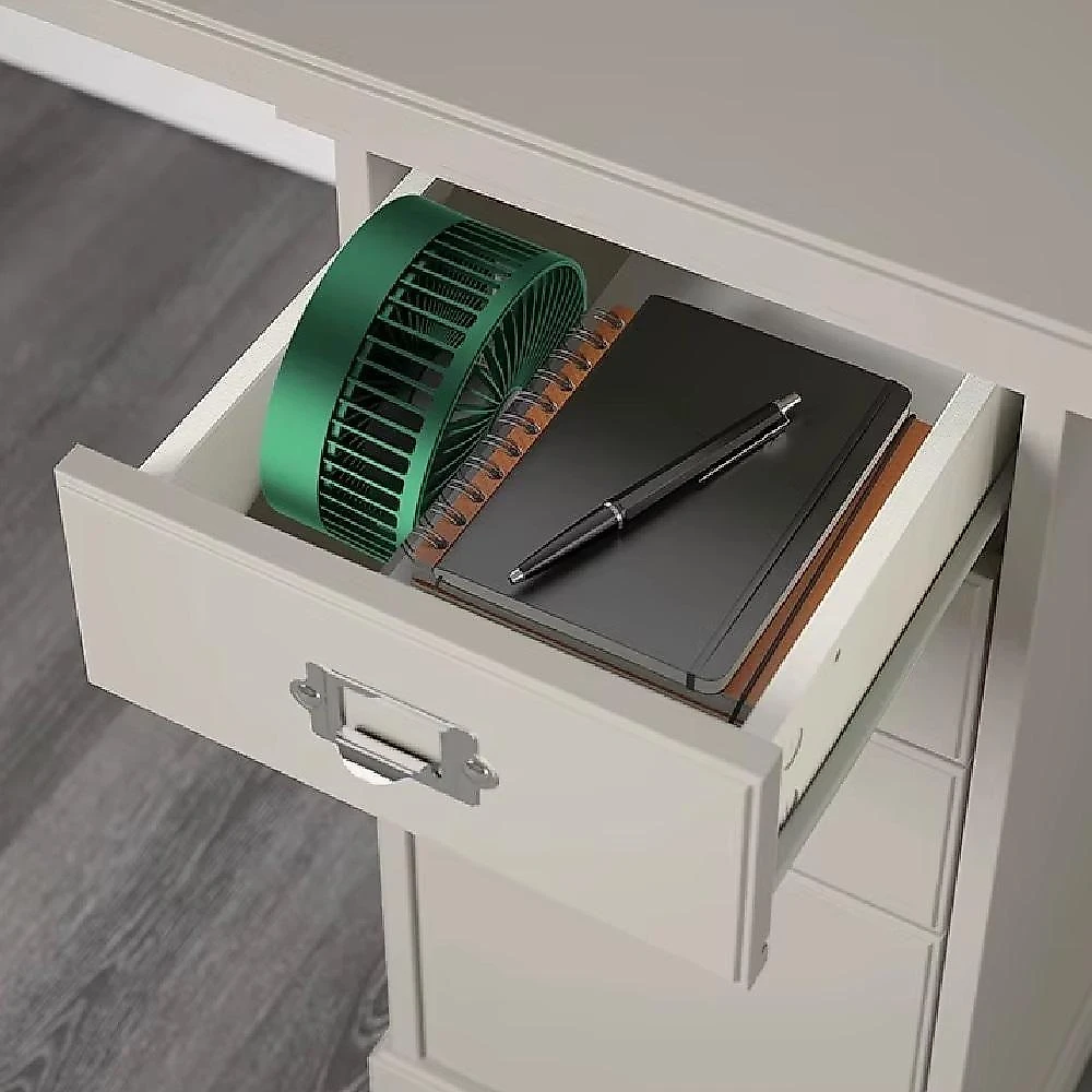 Ventilador de Mesa Telescópico Usb Portátil Ajustável Yeet Mini com Suporte para Celular